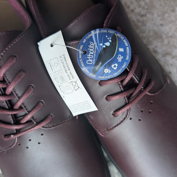 Lacoste Brown Leather Oxford Shoes